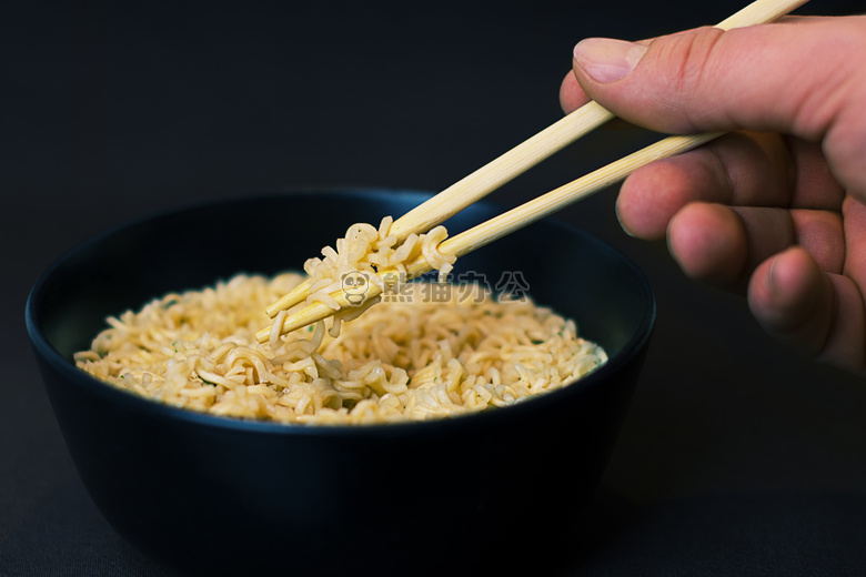 筷子 盘 食物