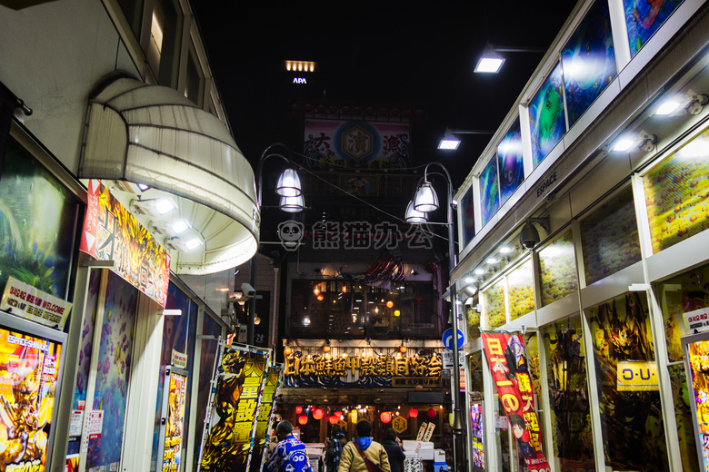 歌舞伎町一番街 夜景 RX100