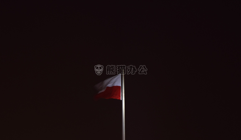 旗帜 波兰 磨光