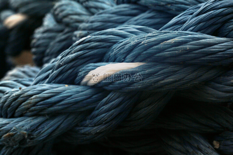 蓝色 龙 绳