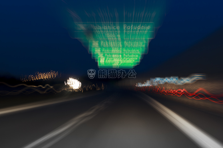 公路 灯 罗兹
