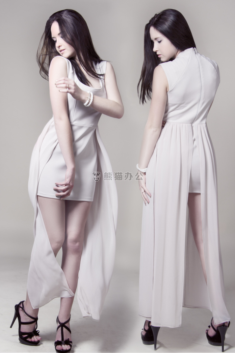 美丽的 时尚 女性的