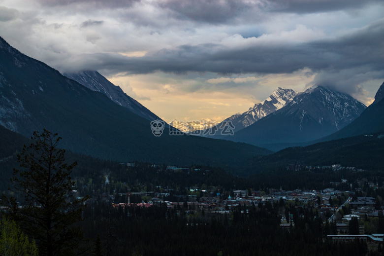 班夫 美女 加拿大