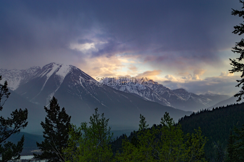 班夫 美女 加拿大