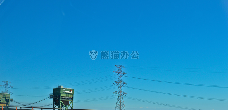 蓝色 加拿大 清楚的