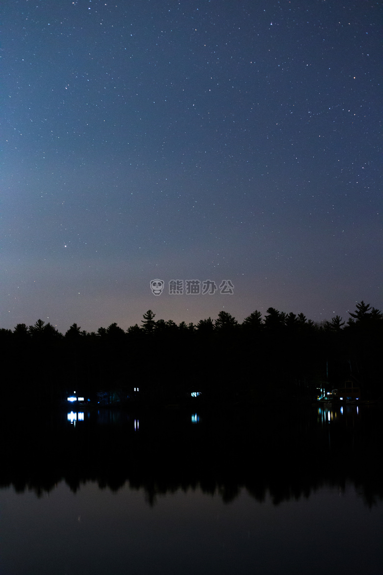 湖 灯 自然