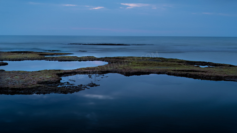 北海涠洲岛五彩滩海景摄影高清图片