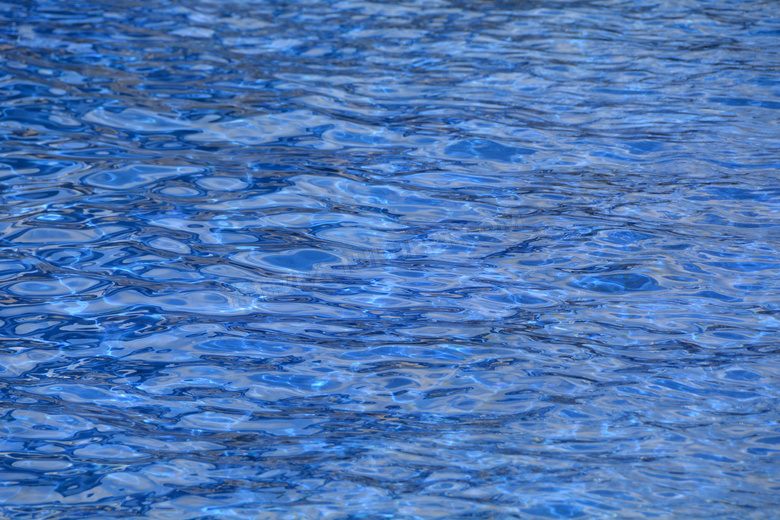 湛蓝海水自然风光特写摄影高清图片