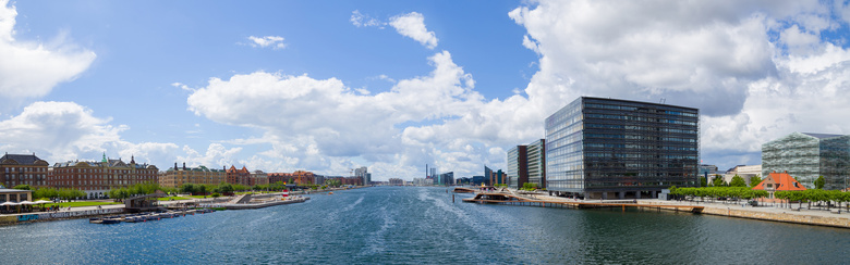 丹麦哥本哈根城市风光摄影高清图片
