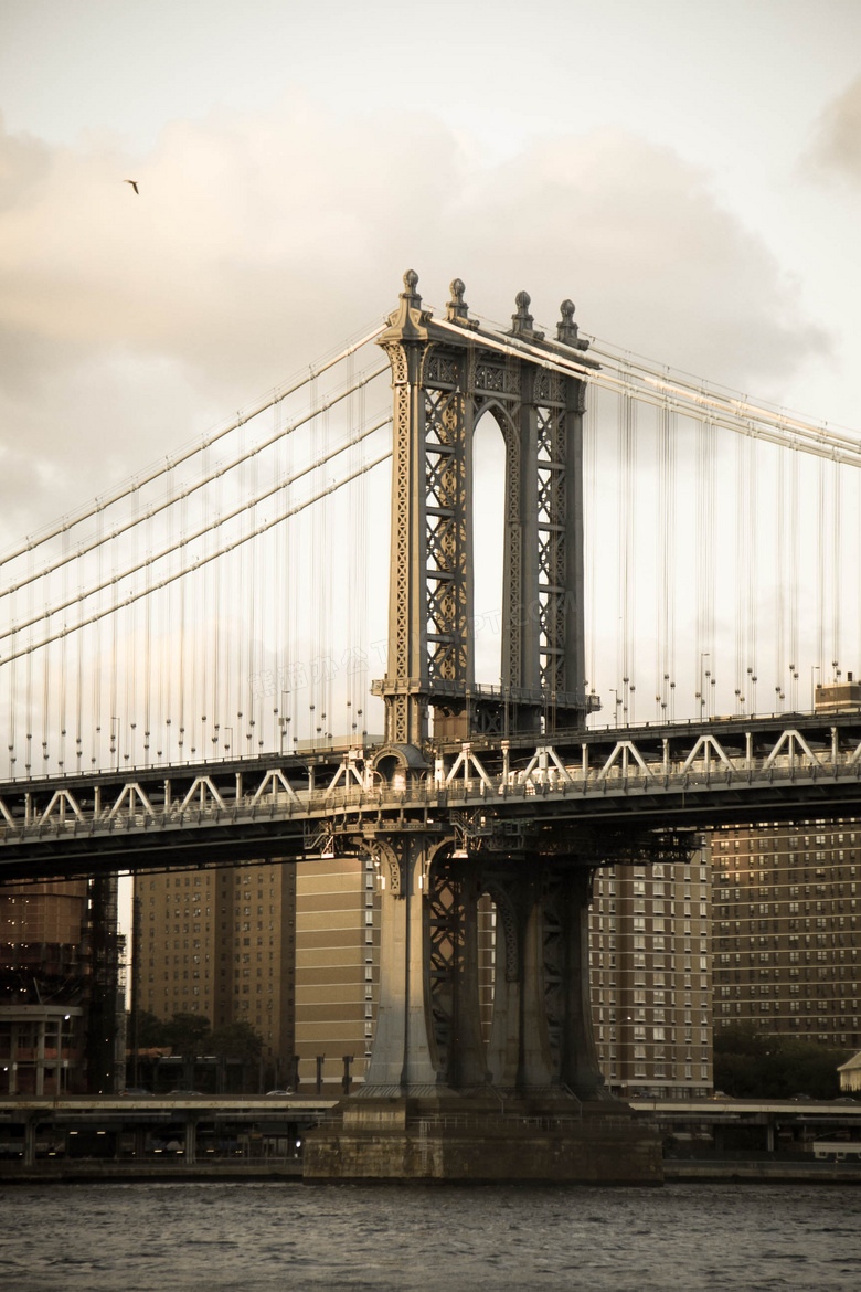 布鲁克林大桥照片图片