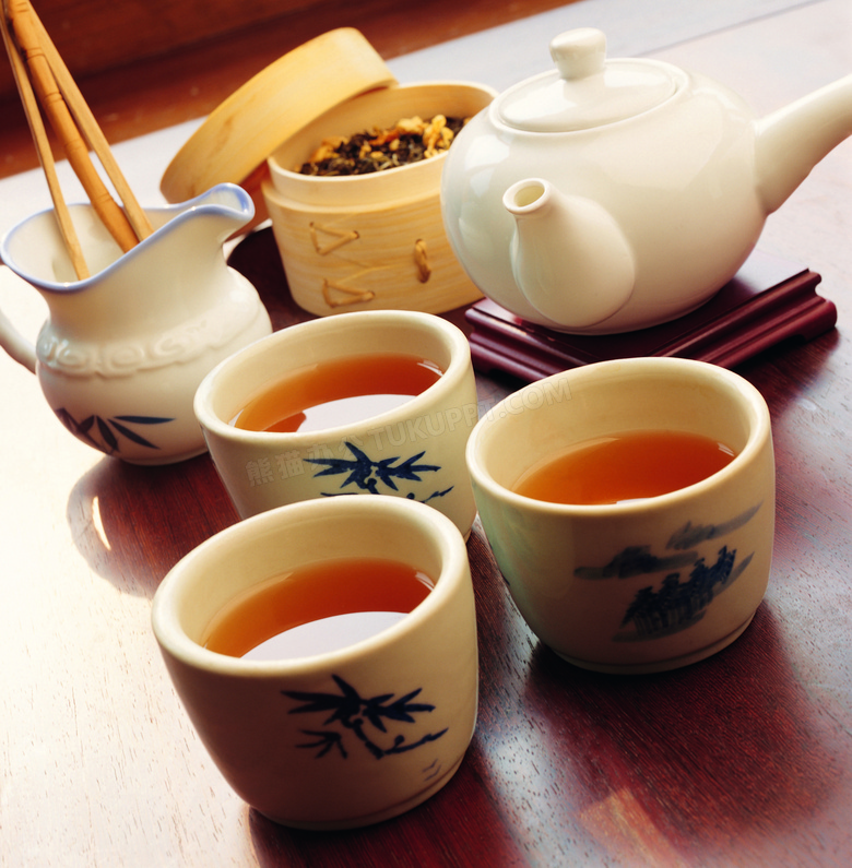 茶壶茶碗茶具等茶文化摄影高清图片