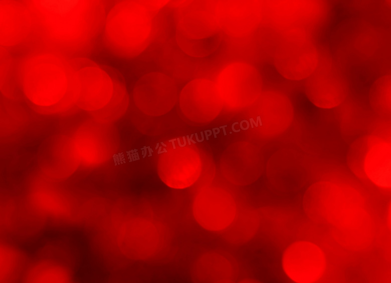 鲜艳红色朦胧散景效果摄影高清图片