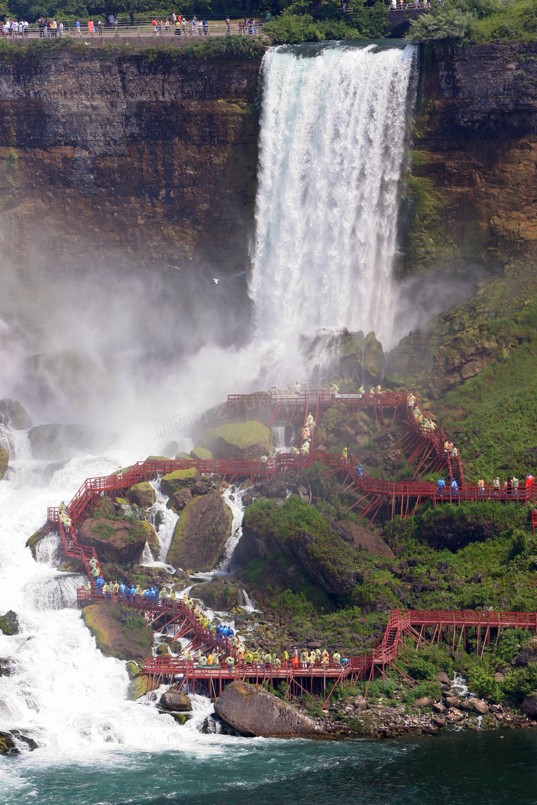 大瀑布旅游景点风光摄影高清图片