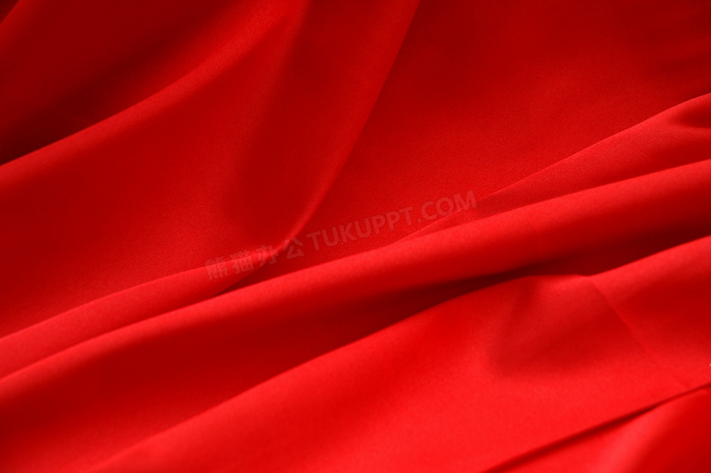 红色布料背景高清摄影图片