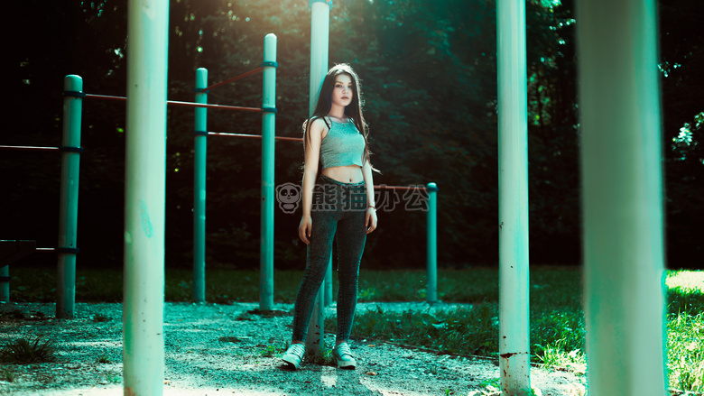 美丽的 时尚 女性的