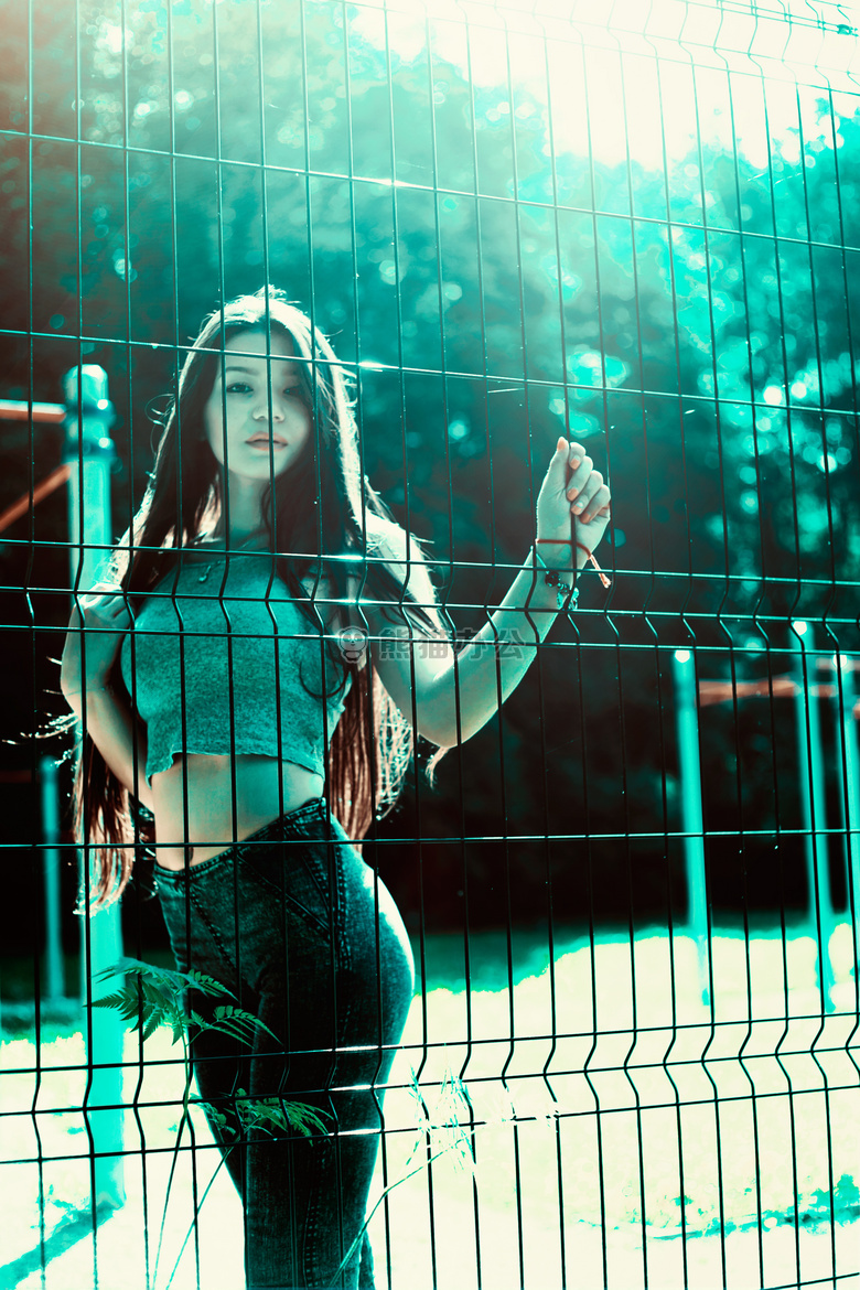 美丽的 时尚 女性的