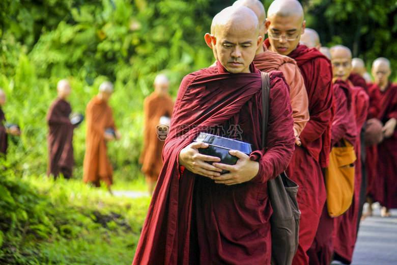 佛教 男人 僧侣