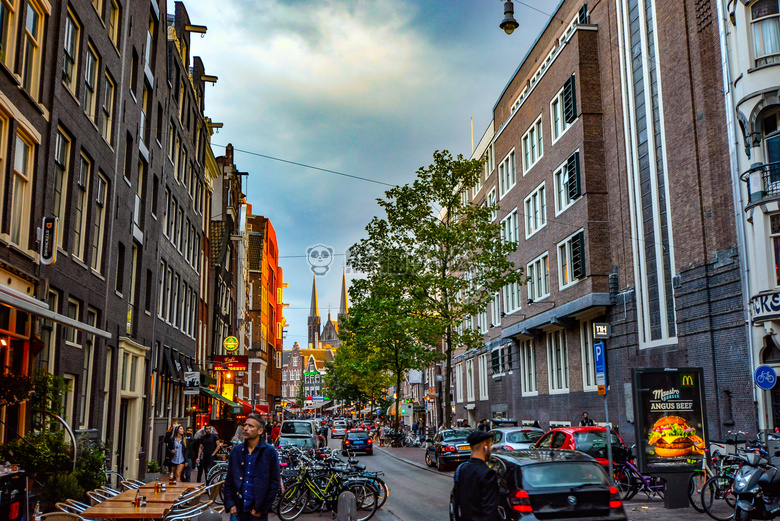阿姆斯特丹 建筑学 自行车