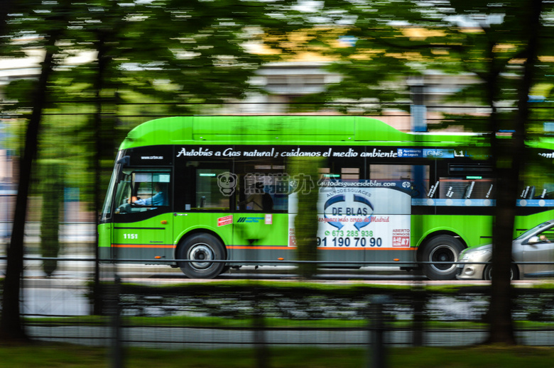 行动 模糊 公共汽车