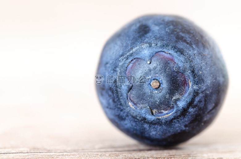 浆果 蓝莓 模糊