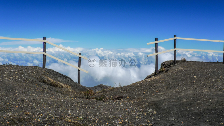 云 云景 多云的