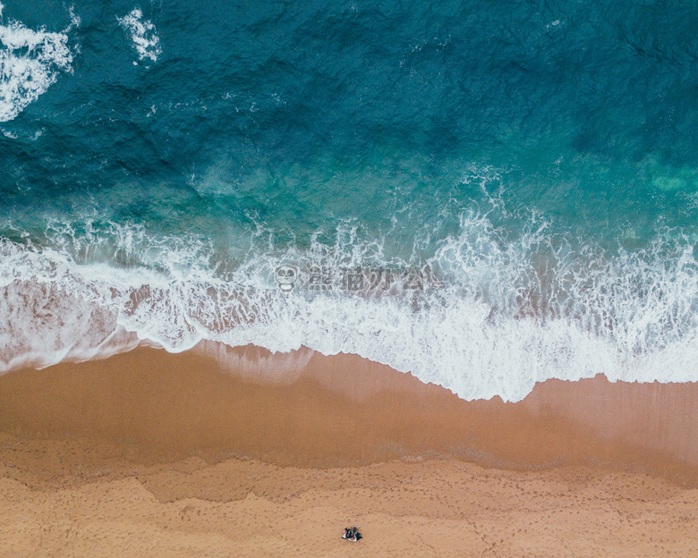 海滩 泡沫 景观