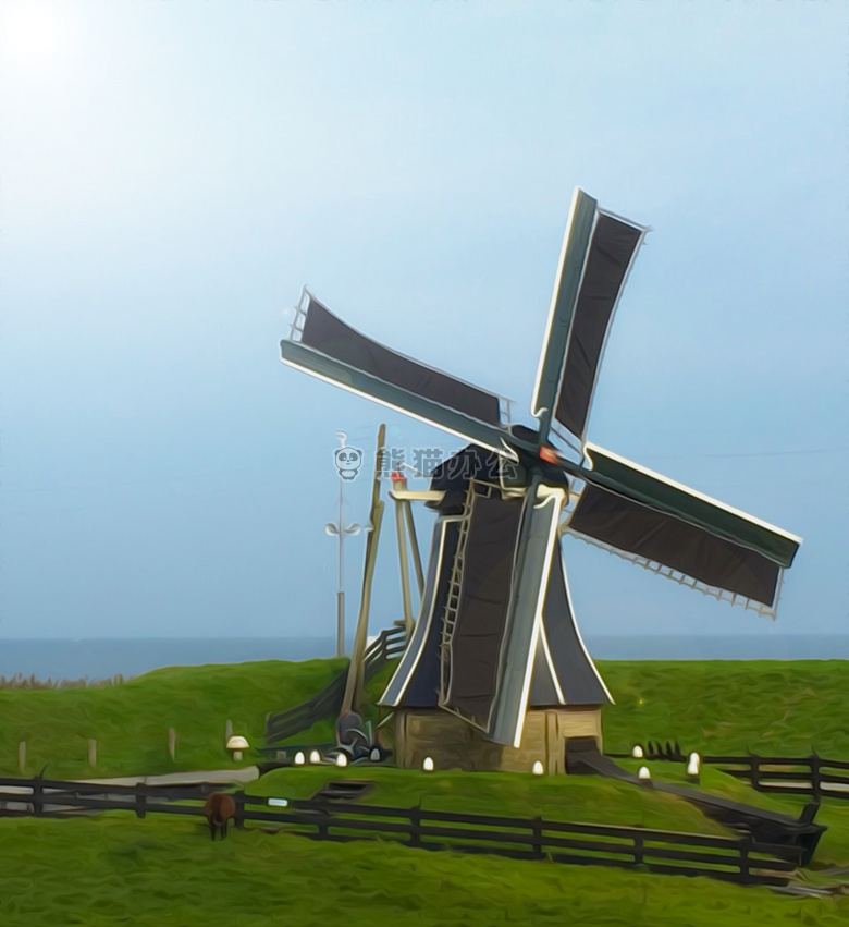 Enkhuizen 景观 荷兰