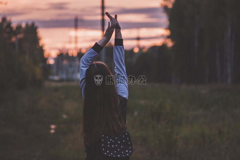 变模糊 背景 云