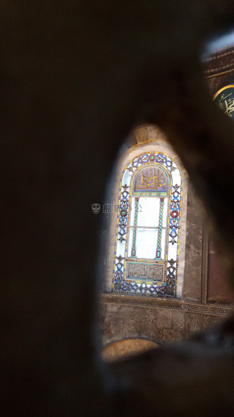 阿拉伯 拱形 窗口