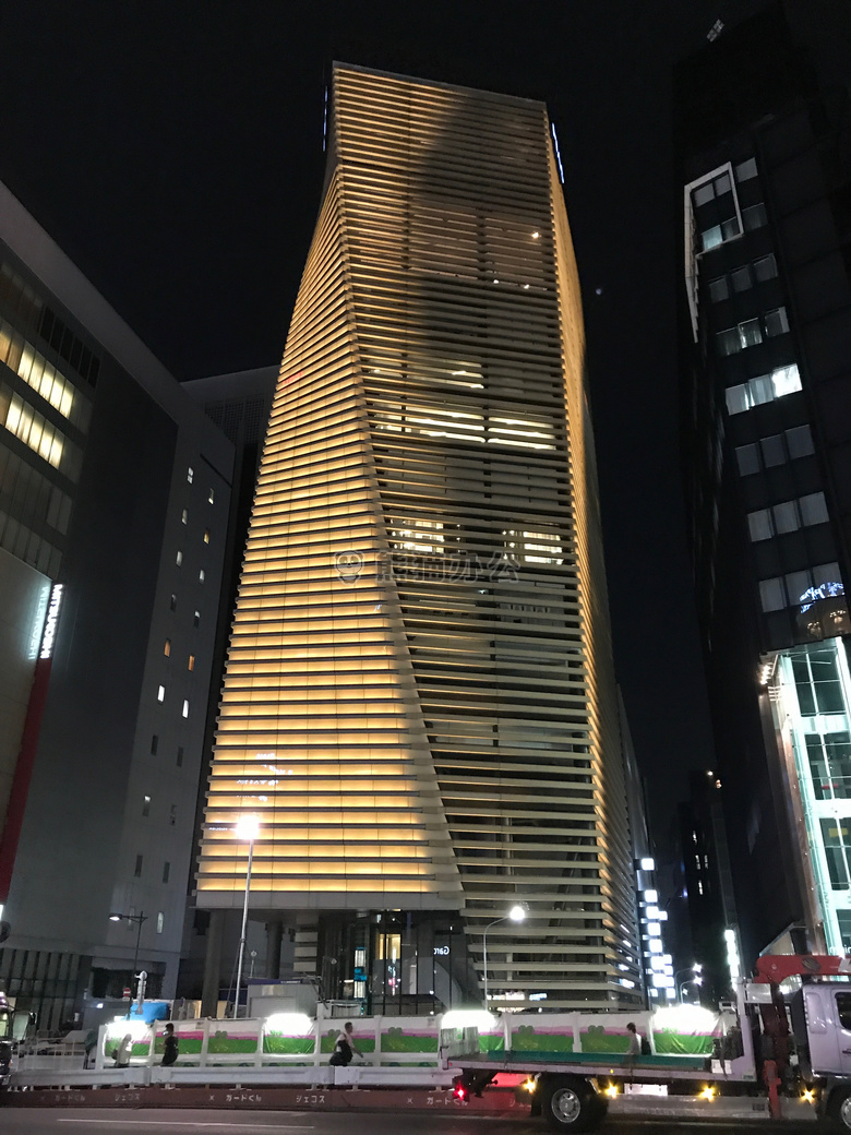 建筑 夜 东京