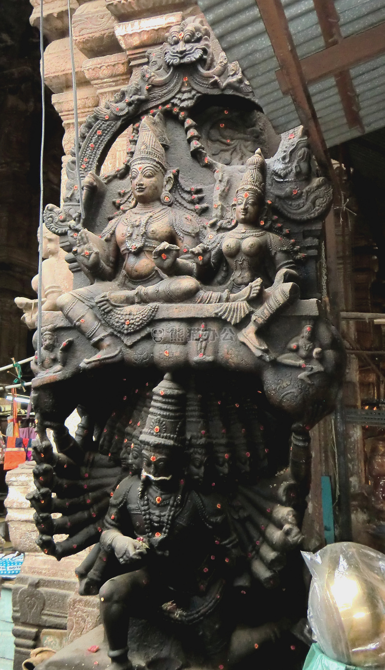 印度 上帝 雕像