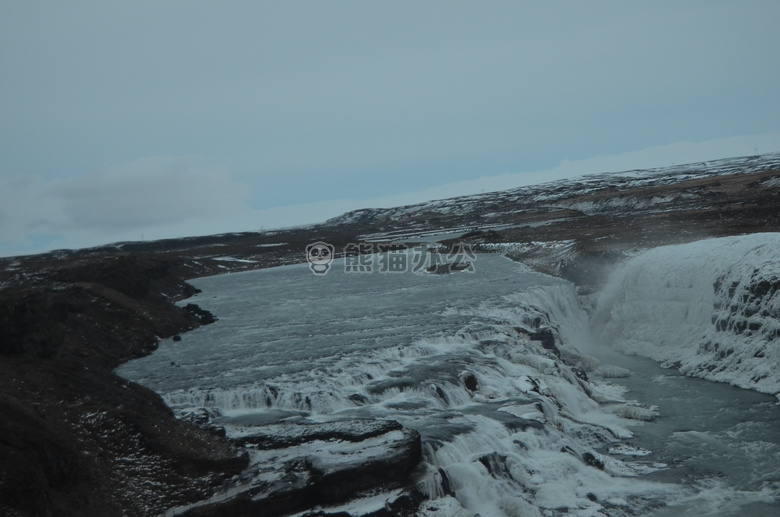 冰岛 瀑布