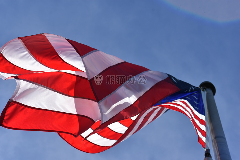美国 美国人 旗帜