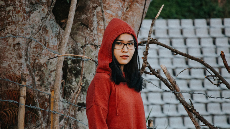 美丽的 美女 可爱的 