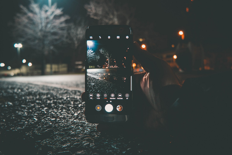 散景 特写 黑暗的 