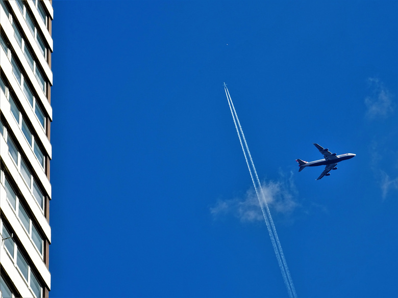 空中 看法 飞机 