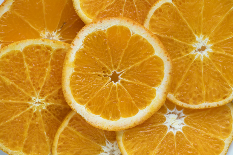 柑橘 水果 特写 