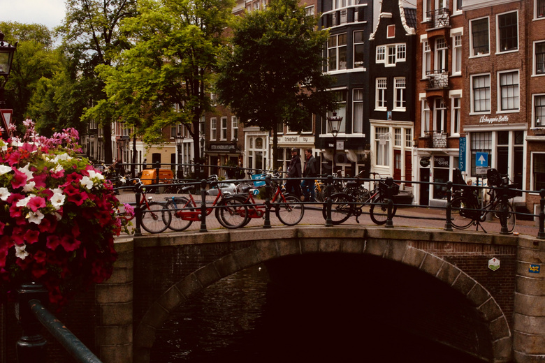 阿姆斯特丹 建筑学 自行车 
