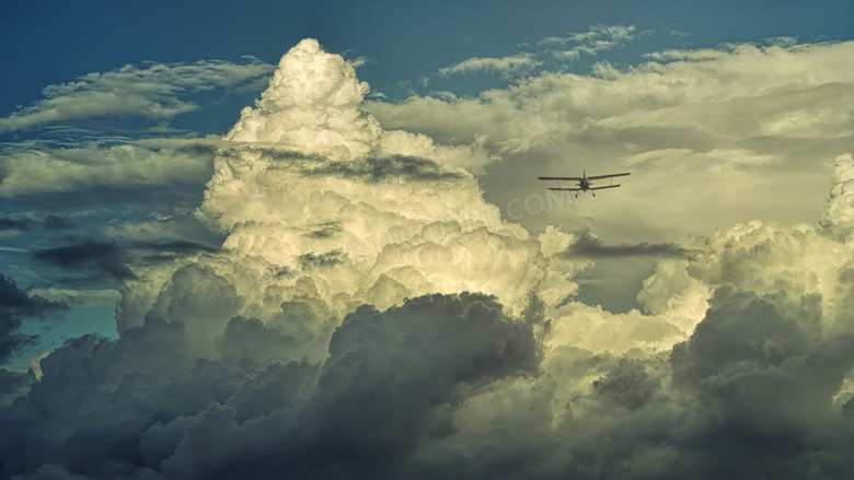 飞机 航空 云 