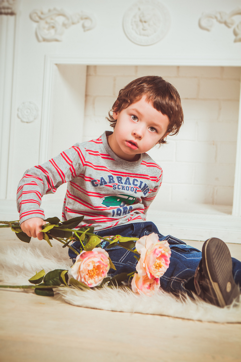 可爱极了 男孩 小孩 