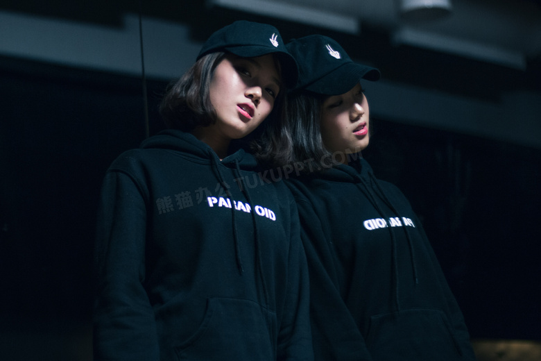 美丽的 女人 黑色 