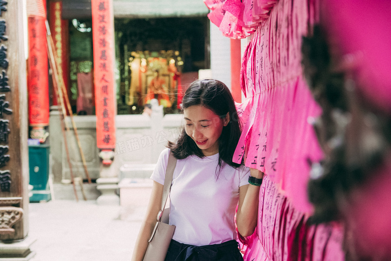 美丽的 女孩 可爱的 