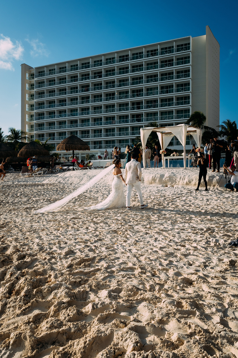 建筑学 海滩 婚礼 
