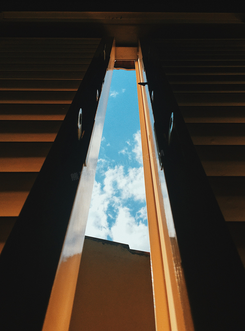 建筑学 云 日光 