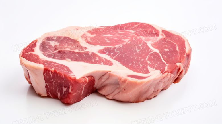 新鲜生牛肉食物摄影图