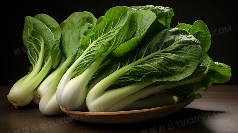 青菜蔬菜写实静物摄影图