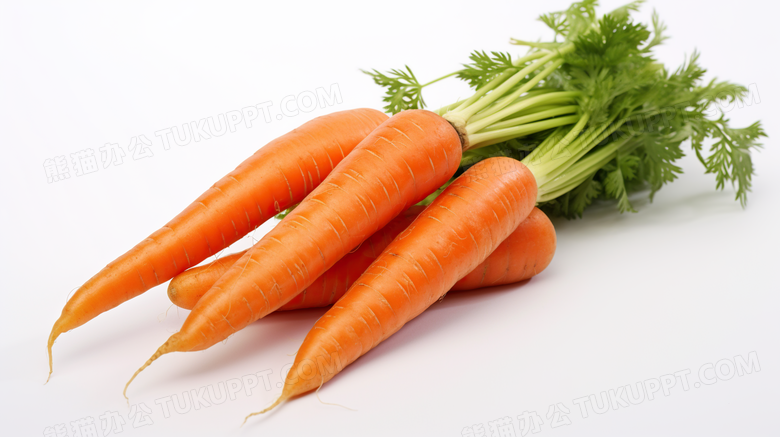胡萝卜蔬菜写实静物摄影图