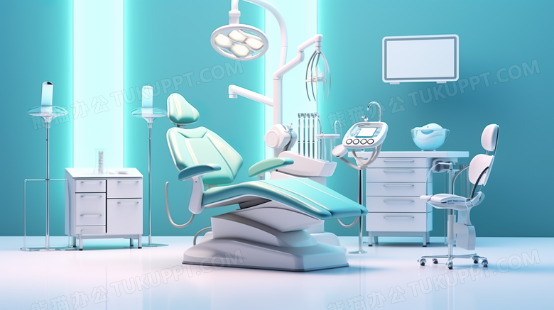 牙科牙医医疗健康场景摄影图