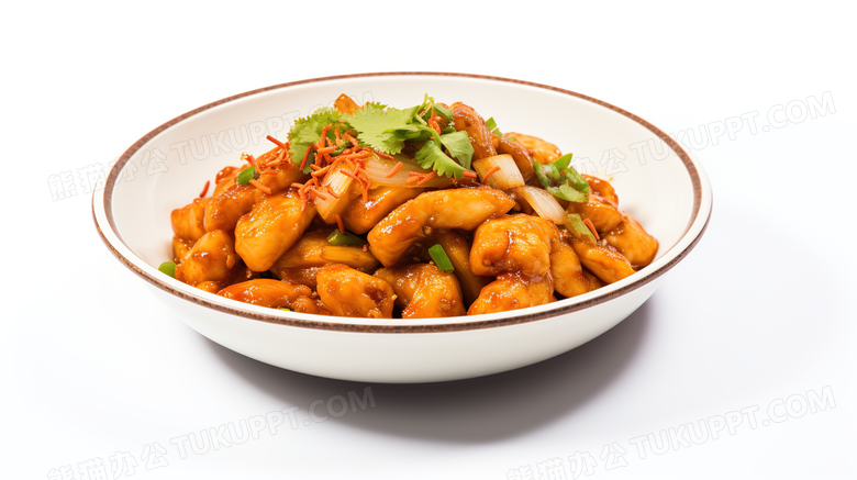 色香味俱全的中式菜肴美食摄影图