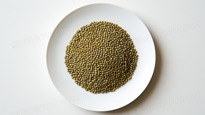 五谷杂粮绿豆食物摄影图